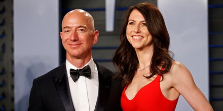 Jeff et MacKenzie Bezos