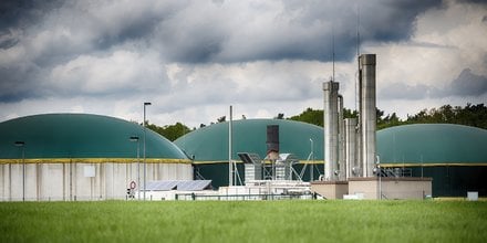 Usine de biométhane en Allemagne, gaz, énergie