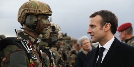 voeux aux armées Macron Toulouse