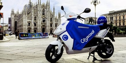 Cityscoot débarque à Milan