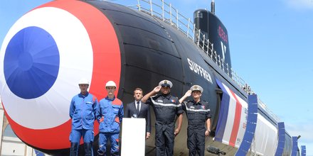 Le Suffren sous-marin nucléaire d'attaque (SNA) Marine nationale Naval Group