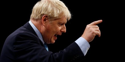 Boris johnson maintient le cap du 31 octobre