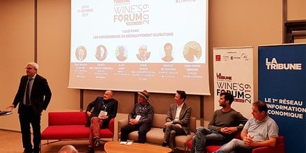 Première table ronde de La Tribune Wine's Forum, le 17 octobre 2019 à Nîmes