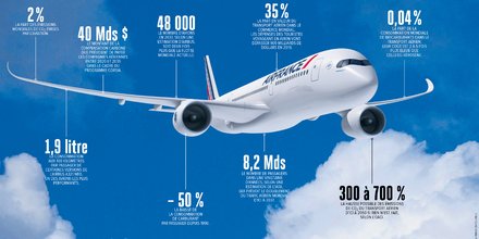 Infographie, H296, pollution, aviation, trafic aérien,
