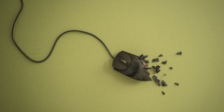 Illustration H310 souris ordinateur clic informatique
