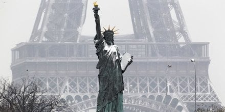 statue de la liberté à Paris