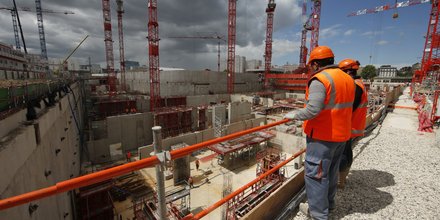 Tribunal, Paris, chantier, BTP, ouvriers, ZAC Clichy-Batignolles, béton,