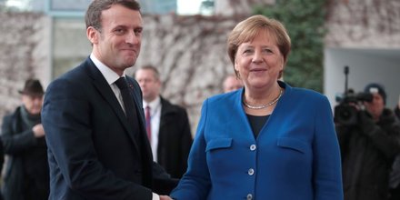 Coronavirus: macron et merkel vont presenter une initiative commune, dit l'elysee