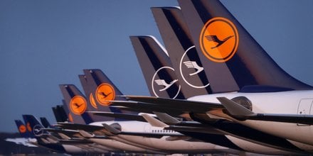 Lufthansa a suivre a francfort