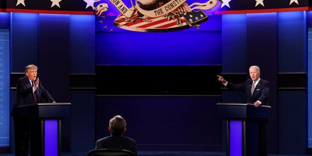 Usa 2020: le premier debat trump-biden moins suivi que celui de 2016