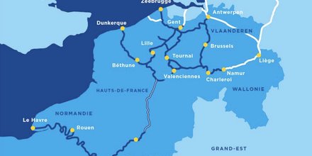 Plan du Canal Seine Nord Europe