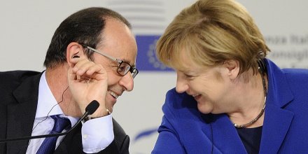 Merkel Hollande