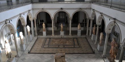 Le musée du Bardo à Tunis