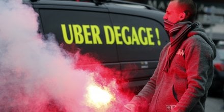 Taxis, grève, VTC, Jour de grogne