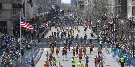 Boston, marathon, 2016.04.18, attentats, résilience, Etats-Unis, élection présidentielle, Massachusetts, course, coureurs,