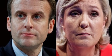 Estimations: duel macron-le pen au 2nd tour de la presidentielle