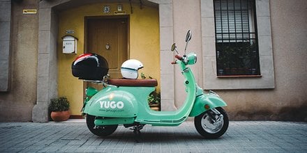 Yego scooter Bordeaux