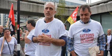 Philippe Poutou et Gilles Lambersend