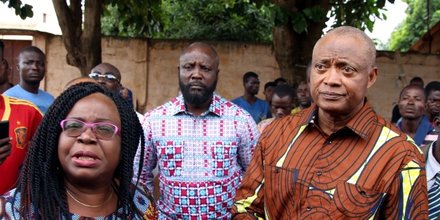 Togo Brigitte Adjamagbo Jean-Pierre Fabre