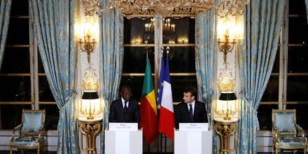 Macron Talon Bénin France