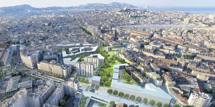 Marseille, Gare Saint-Charles, rénovation urbaine,