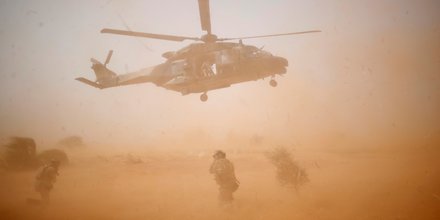 Opération Barkhane, armée française, Mali, terrorisme, Inaloglog, hélicoptère NH90 Caiman, militaire, Boko,