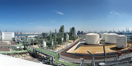 Rappinerie biopropane à Rotterdam