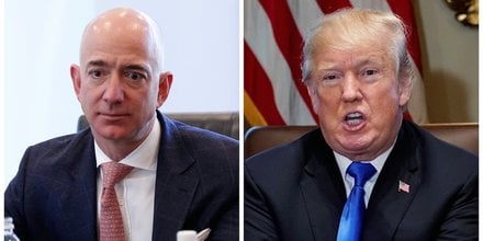 Bezos Trump