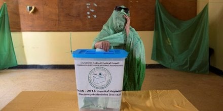elections mauritanie bureau de vote