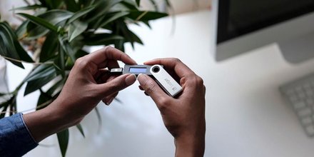 Ledger Nano S coffre Bitcoin