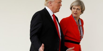 Trump s'est entretenu avec theresa may sur l'iran