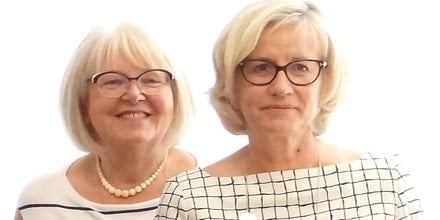 Patricia Lasnier, coprésidente d'Initiative Bretagne, avec Béatrice Parmentier