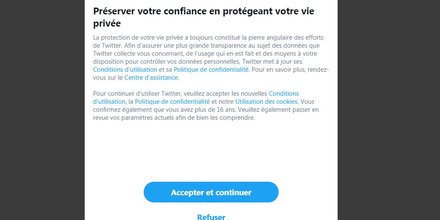 RGPD Twitter