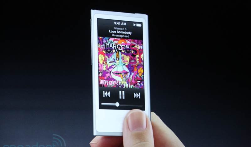 Le nouvel iPod nano (de septième génération) est un mini iPod touch