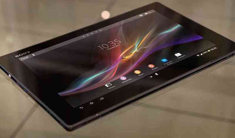 Sony dévoile sa tablette Xperai Z totalement waterproof