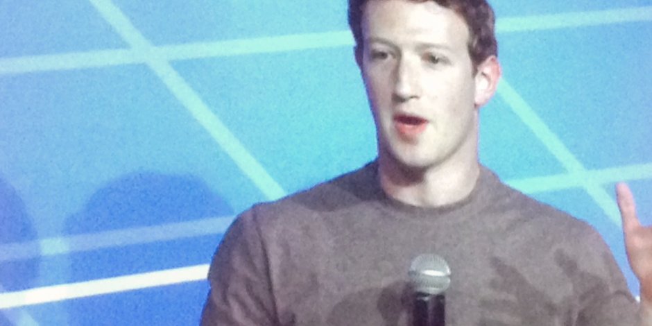 Zuckerberg à la première keynote du MWC