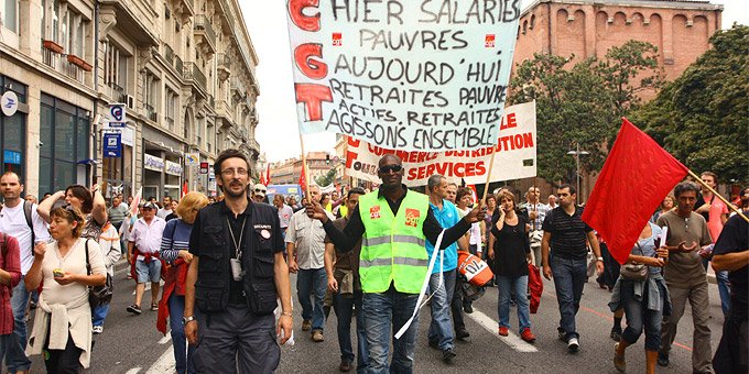 2Manifestation du 7 septembre 2010 contre la réforme des retraites à Toulouse