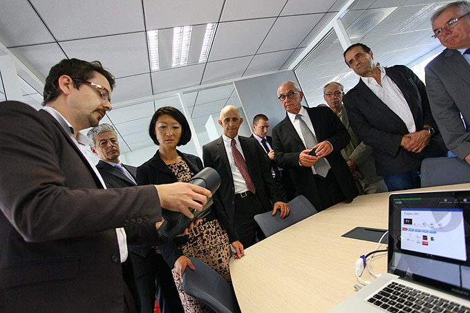 Visite de la ministre déléguée aux PME à Toulouse