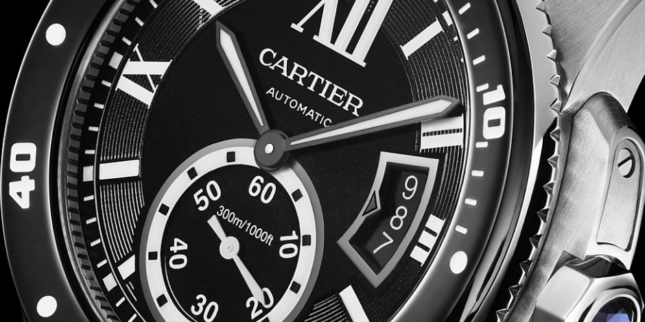 Cartier Calibre modèle plongée