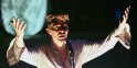 En 1997, David Bowie lors d'un concert à Chicago