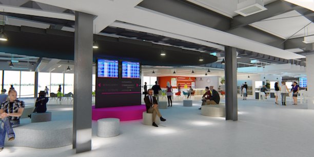 Le futur nouveau terminal de l'aéroport de Montpellier.