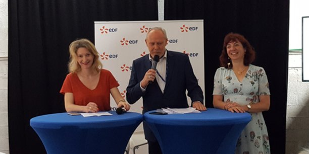 Le 7 juin 2018, Gilles Capy (délégué régional EDF Occitanie) lançait le EDF Innovation Day à Montpellier, aux côtés de Stéphanie Jannin (adjointe au maire de Montpellier et vice-présidente de la Métropole chargée de l'environnement) et de Marie-Thérèse Mercier (conseillère régionale Occitanie).