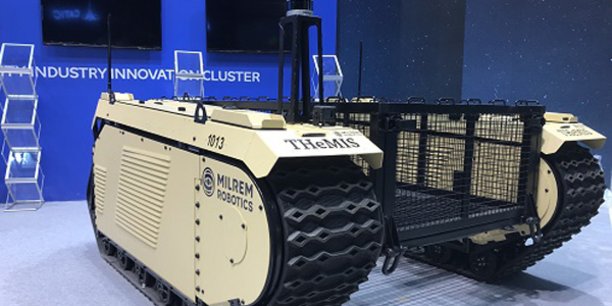 Ces robots pourraient être achetés dès 2019 sur étagère à la société estonienne Milrem Robotics sans avoir fait l'objet d'une francisation, pour être mis en service en 2021.