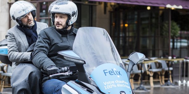 Felix et CityBird veulent populariser leur offre de taxi-scooter encore un marché de niche.