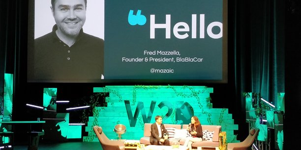 Mercredi, Fred Mazzella (Blablacar) sur le plateau du Web2Day 2018