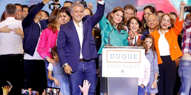 Duque, le candidat de droite, gagne la presidentielle en colombie[reuters.com]