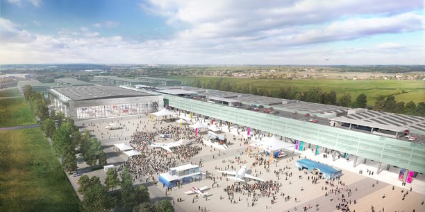 Le nouveau parc des expositions de Toulouse, le MEETT, devait accueillir le MEETT In Space en juin prochain.