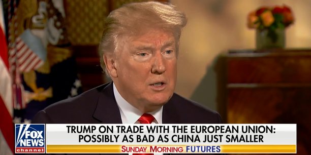 Sur Fox News, Donald Trump a reproché à l'Union européenne de mal traiter ses partenaires outre-Atlantique.