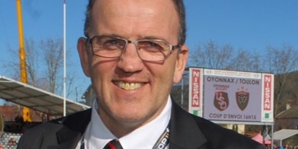 Thierry Emin est le président de l'Union Sportive Oyonnax Rugby.