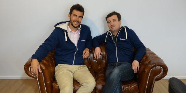 Arthur Saint-Père et Guillaume Heintz, co-fondateurs de la startup française Dolead.